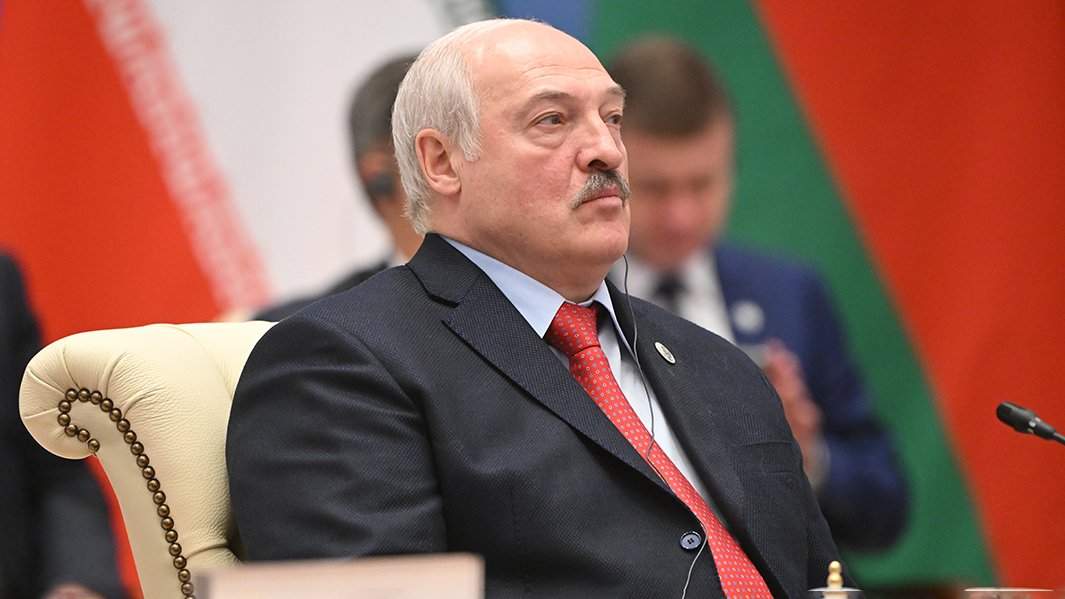 Президент Белоруссии Александр Лукашенко на заседании Совета глав стран - участниц Шанхайской организации сотрудничества (ШОС)