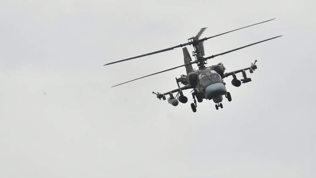 Ударный вертолет Ка-52 ВС РФ