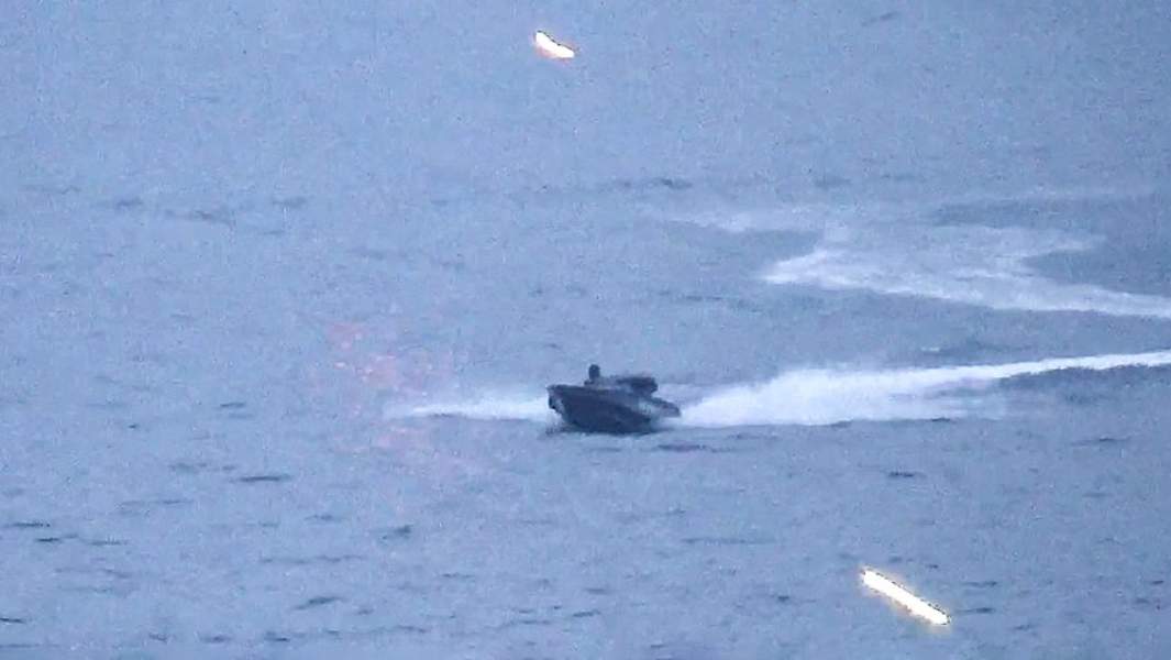 Уничтожение украинских надводных беспилотников, атаковавших корабль «Иван Хурс» Черноморского флота России в районе пролива Босфор. 24 мая 2023 года