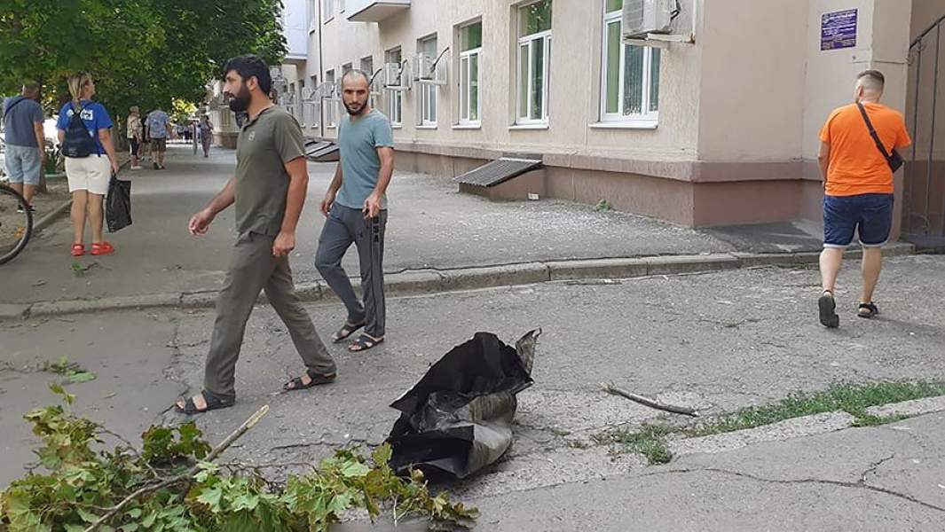 обломок ракеты