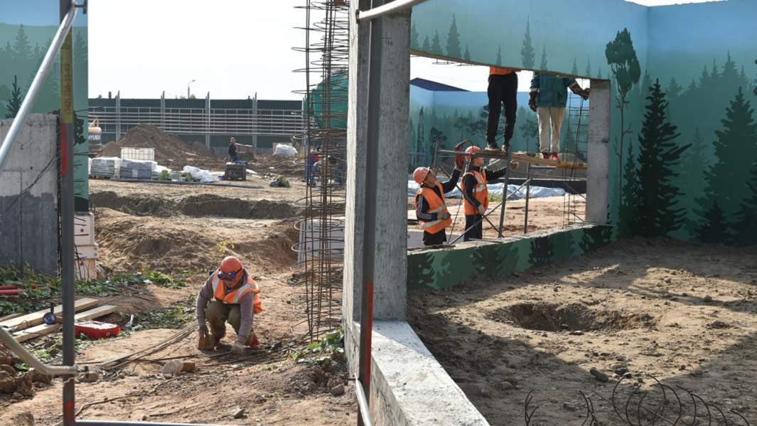 Строительство зоопарка в м/р Нагорный в Перми