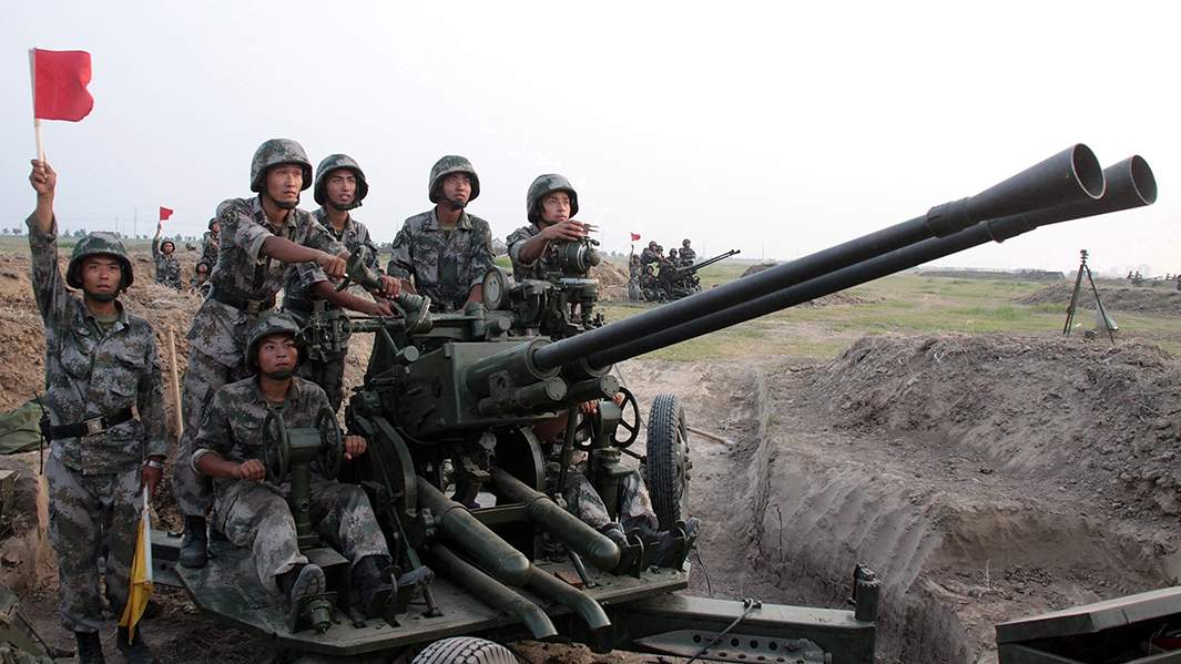 военные учения китая