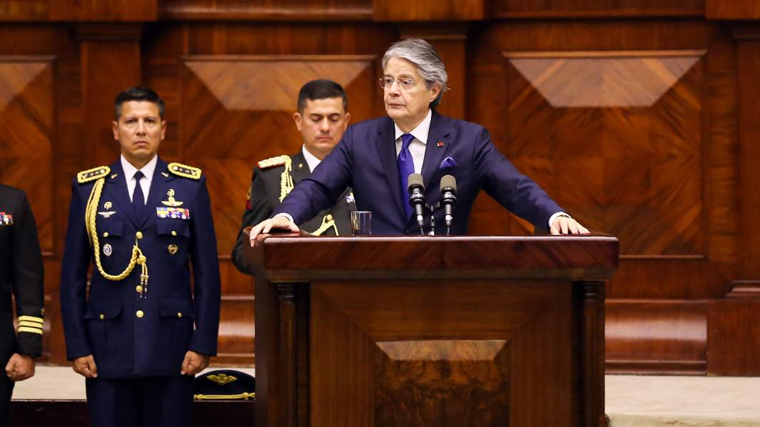 Действующий президент Эквадора Гильермо Лассо