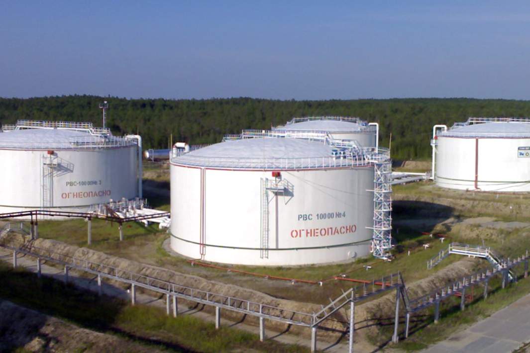 Нефтехранилище Талинского месторождения