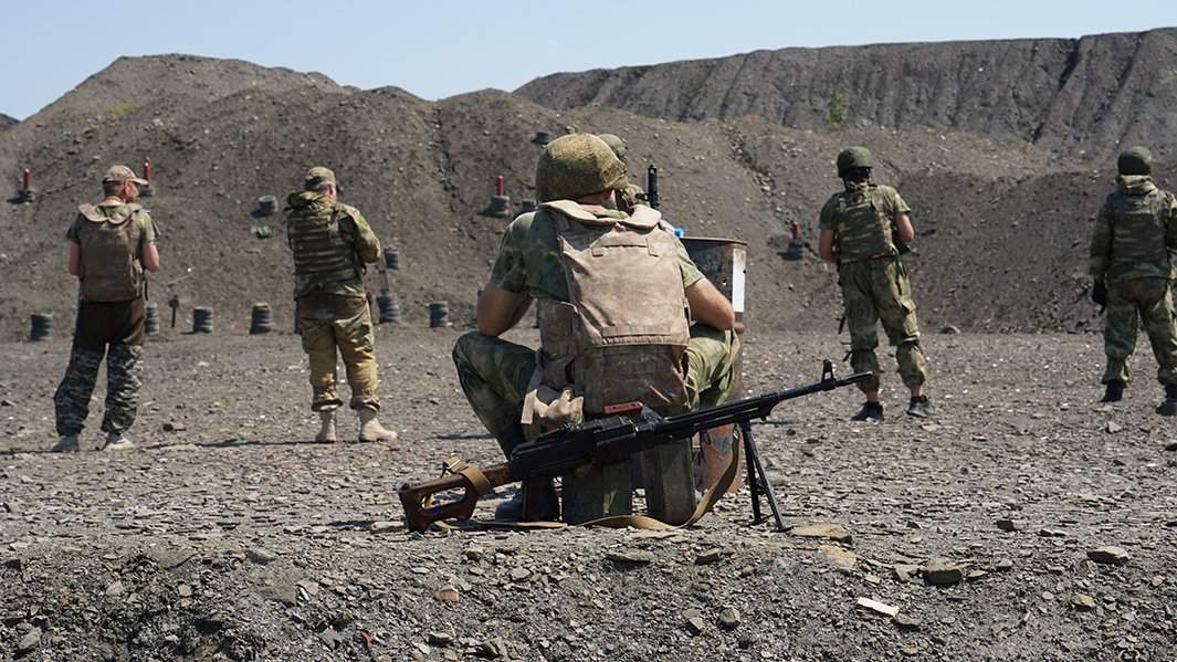 Полигон, Донбасс, стрельбы новичков