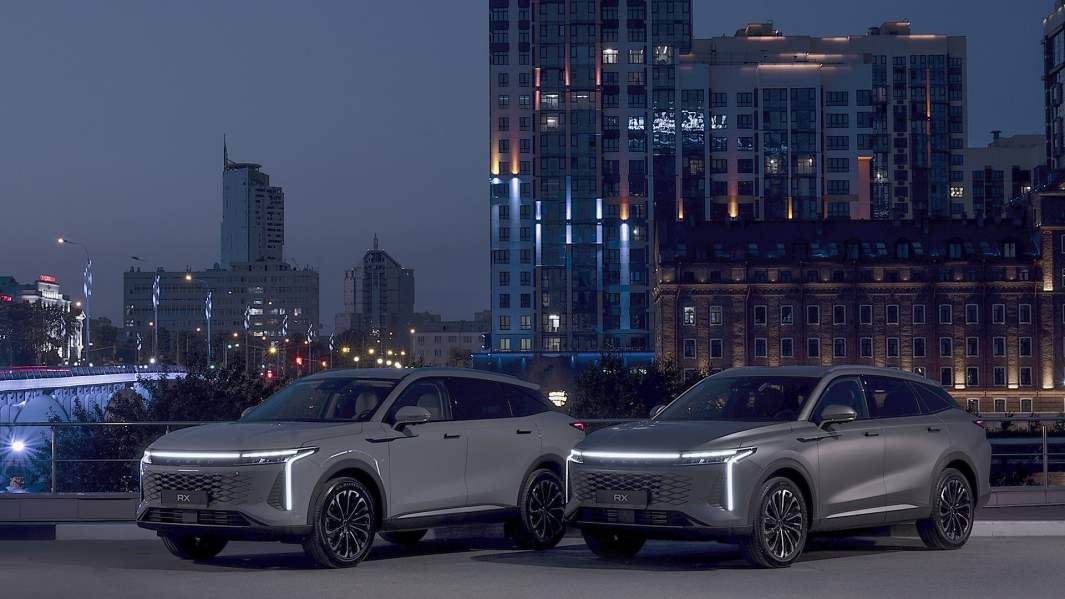 Кроссовер умеет показывать светодиодное шоу под музыку