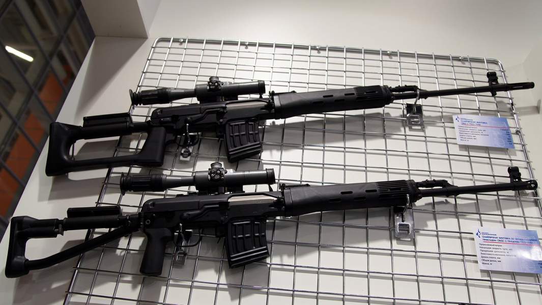 снайперская винтовка Драгунова 