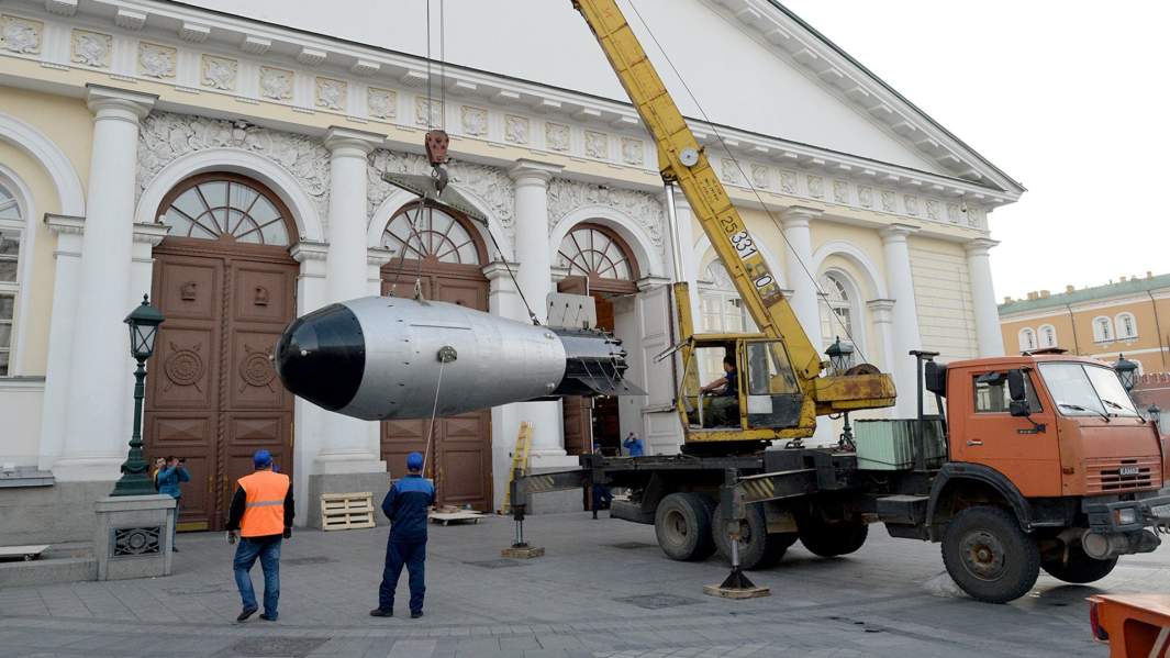Макет термоядерной «Царь-бомбы», испытанной 30 октября 1961 года