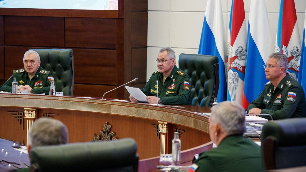 Министр обороны РФ Сергей Шойгу