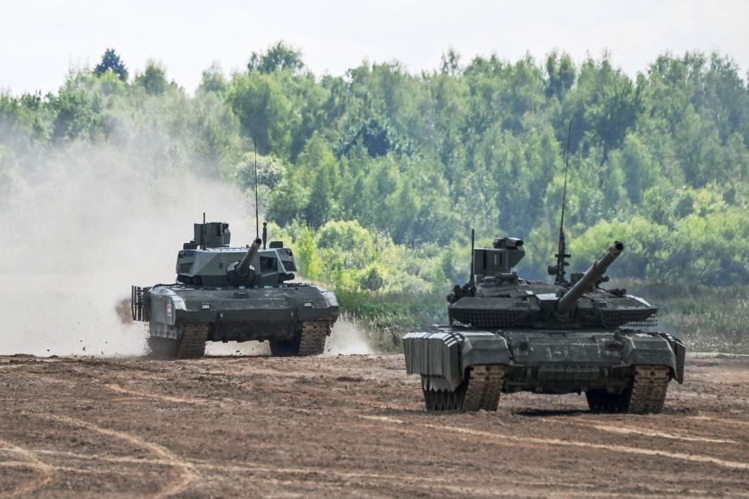 Танки Т-90МС "Прорыв"
