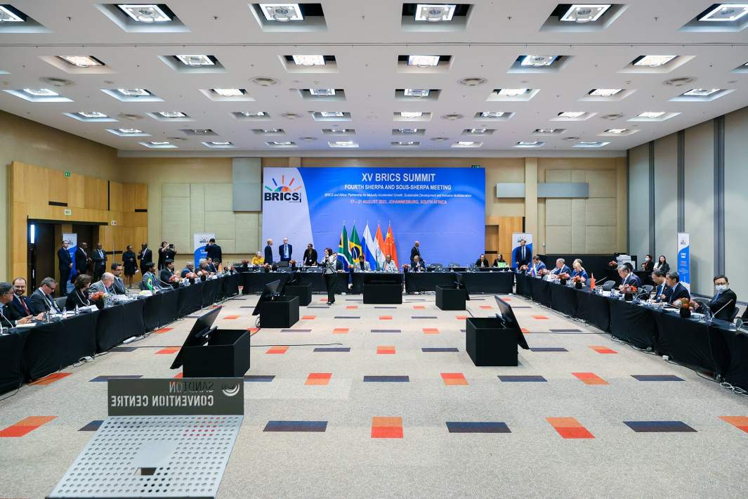 Заседание Совета министров иностранных дел БРИКС в ЮАР