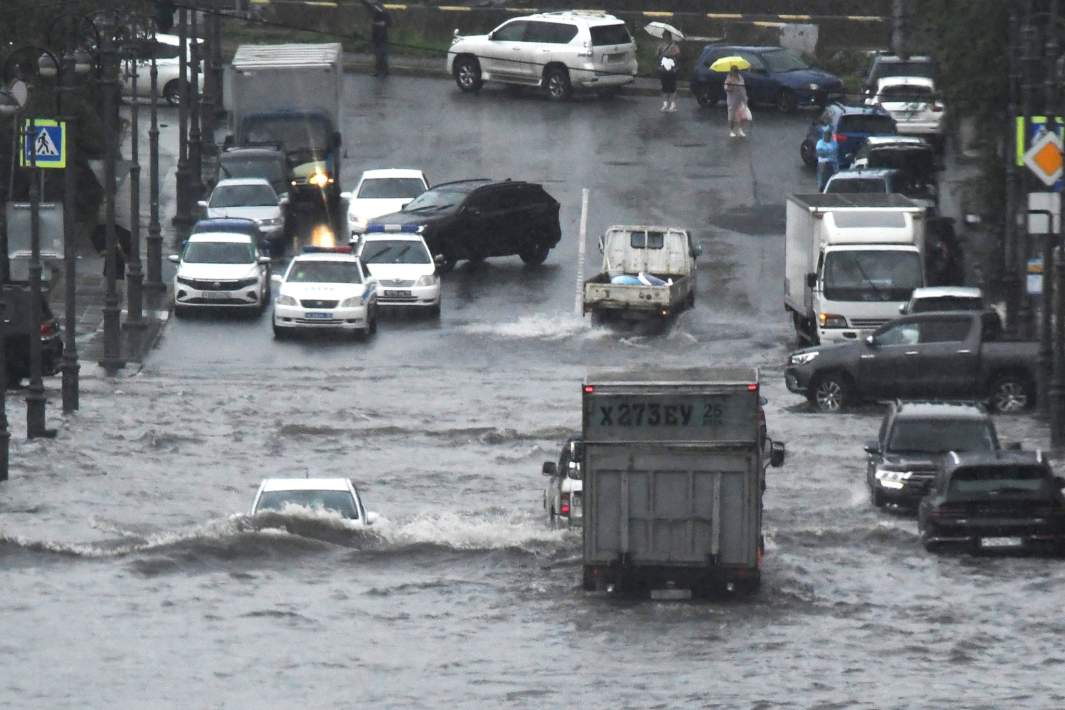 Наводнение в Приморье