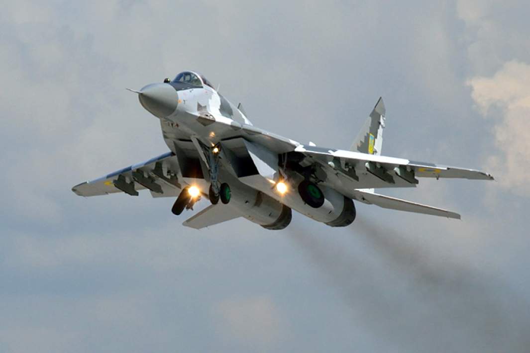 Истребитель МиГ-29 формирований ВСУ