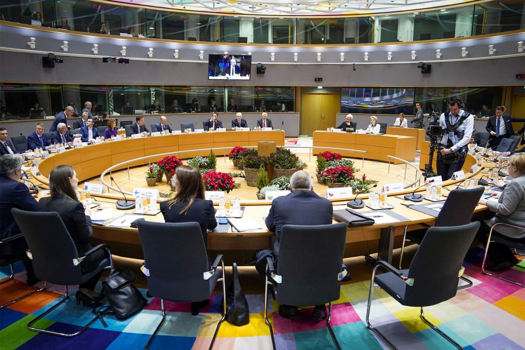 Зал заседаний Европейского совета