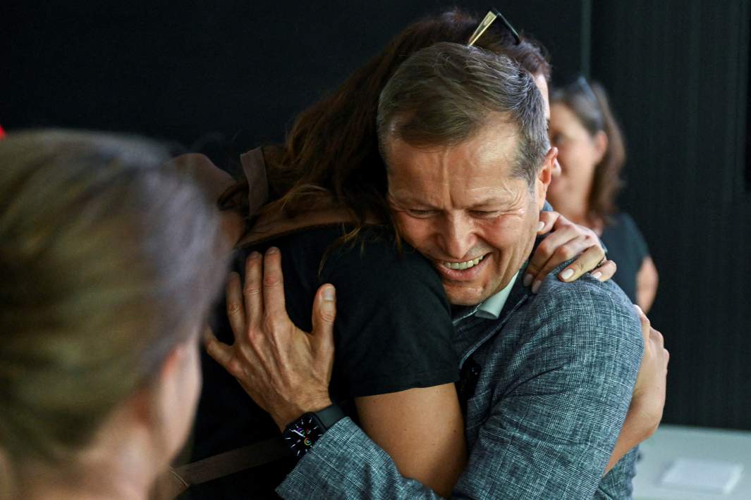 Ученый Ференц Краус празднует получение Нобелевской премии