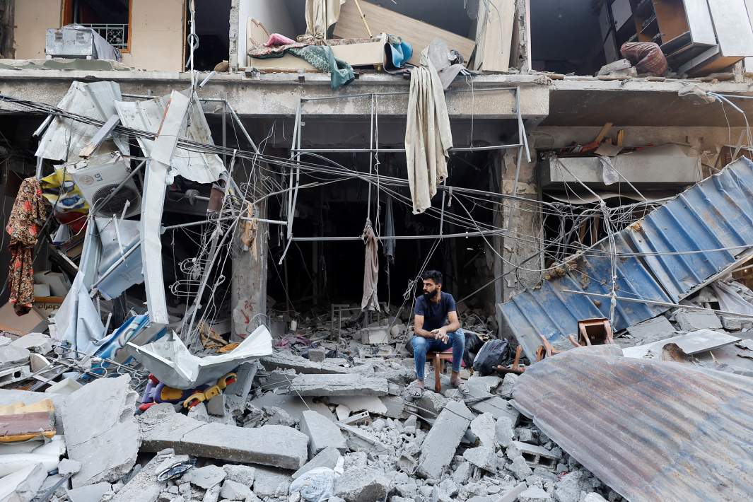 Последствия обстрела сектора Газа, 19 октября 2023 года