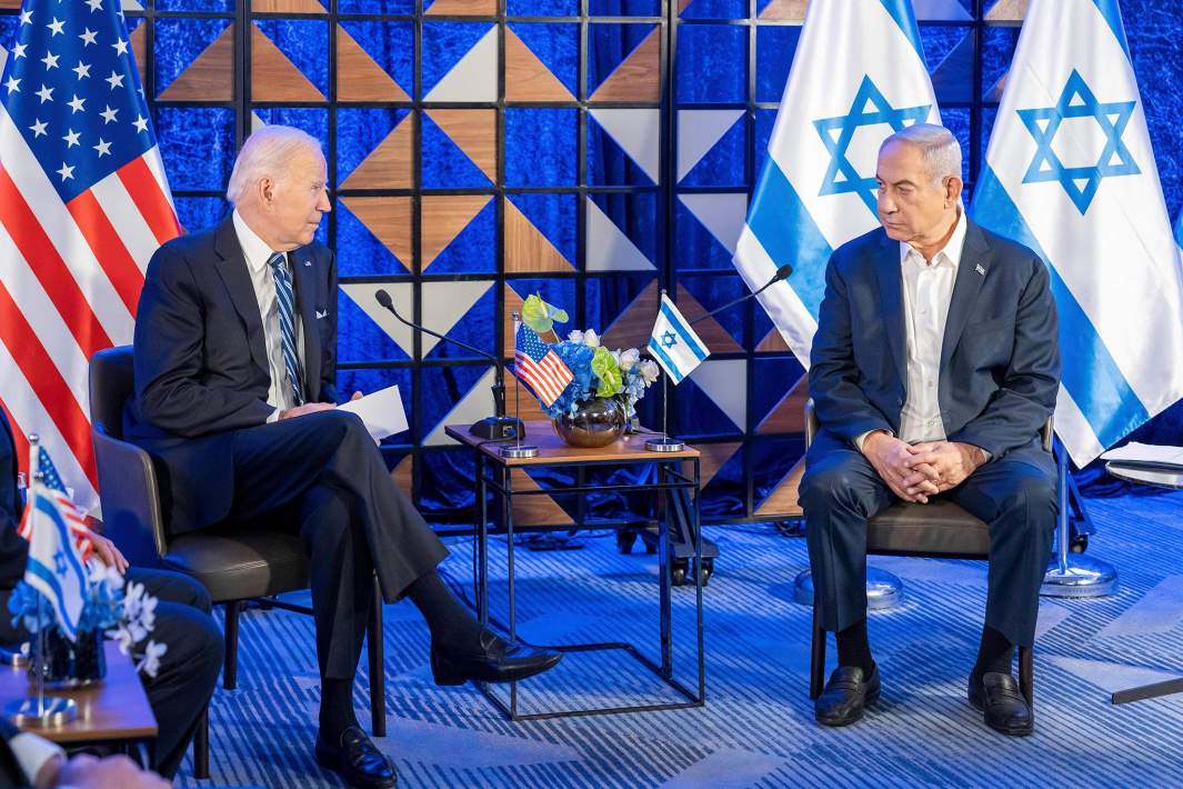 Байден и Нетаньяху 