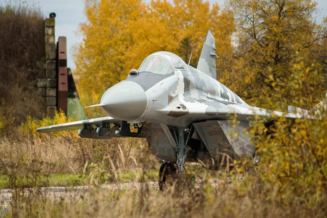Истребитель МиГ-29 формирований ВСУ
