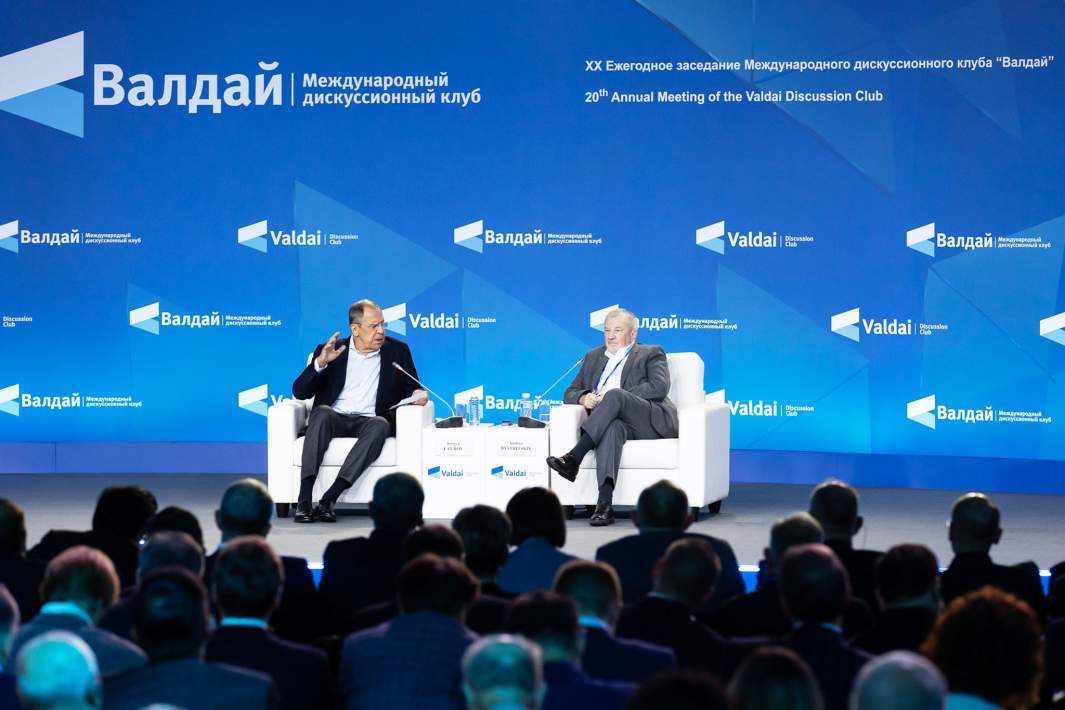 Министр иностранных дел России Сергей Лавров