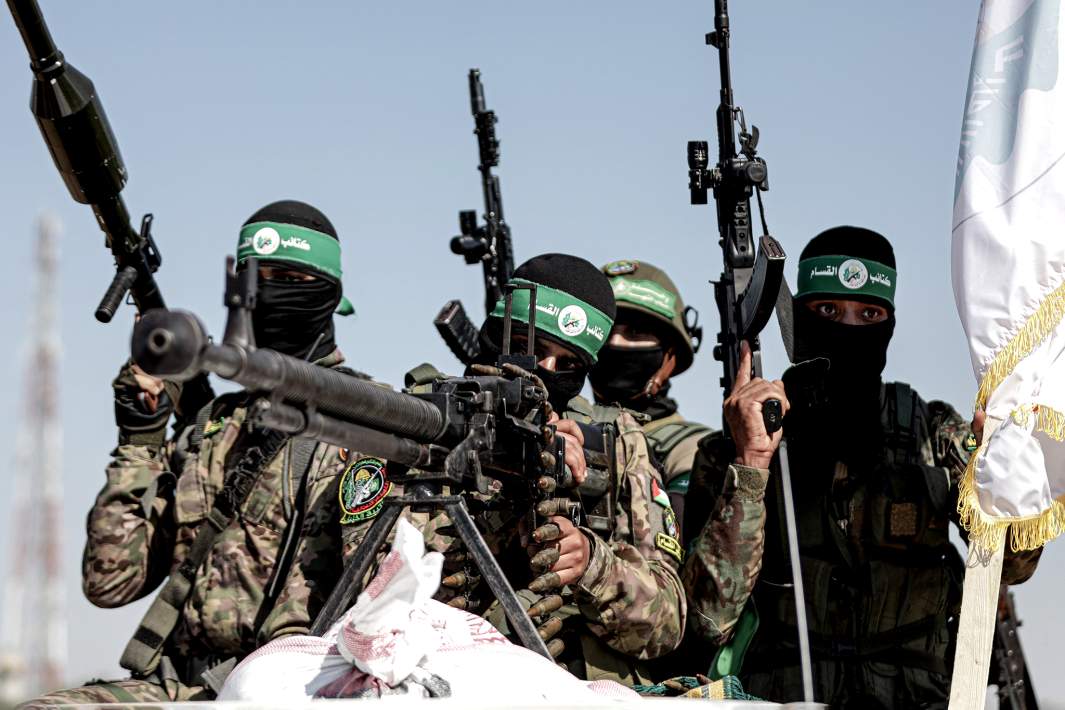 Участники движения ХАМАС