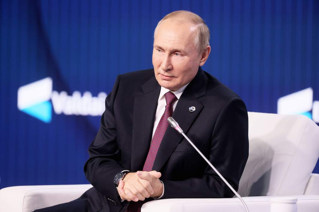 Президент РФ Владимир Путин на заседании XIX ежегодного заседания международного дискуссионного клуба «Валдай», 27 октября 2022 года
