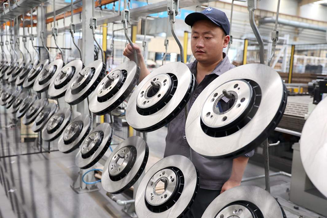 Производство автомобильных запчастей в Китае