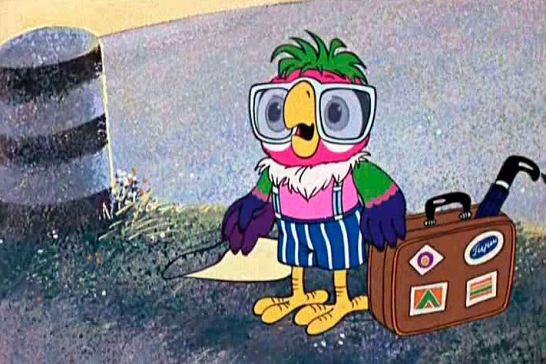 Кадр из мультфильма «Возвращение блудного попугая»