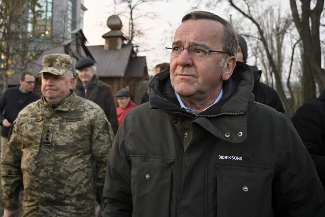 Министр обороны Германии Борис Писториус в Киеве