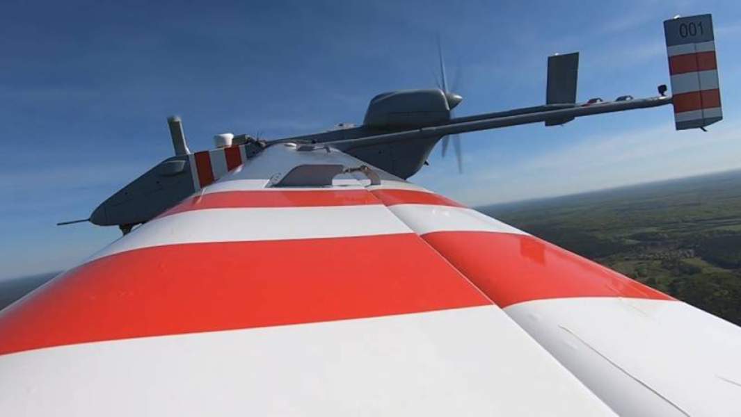 Испытательный полет БПЛА «Форпост»