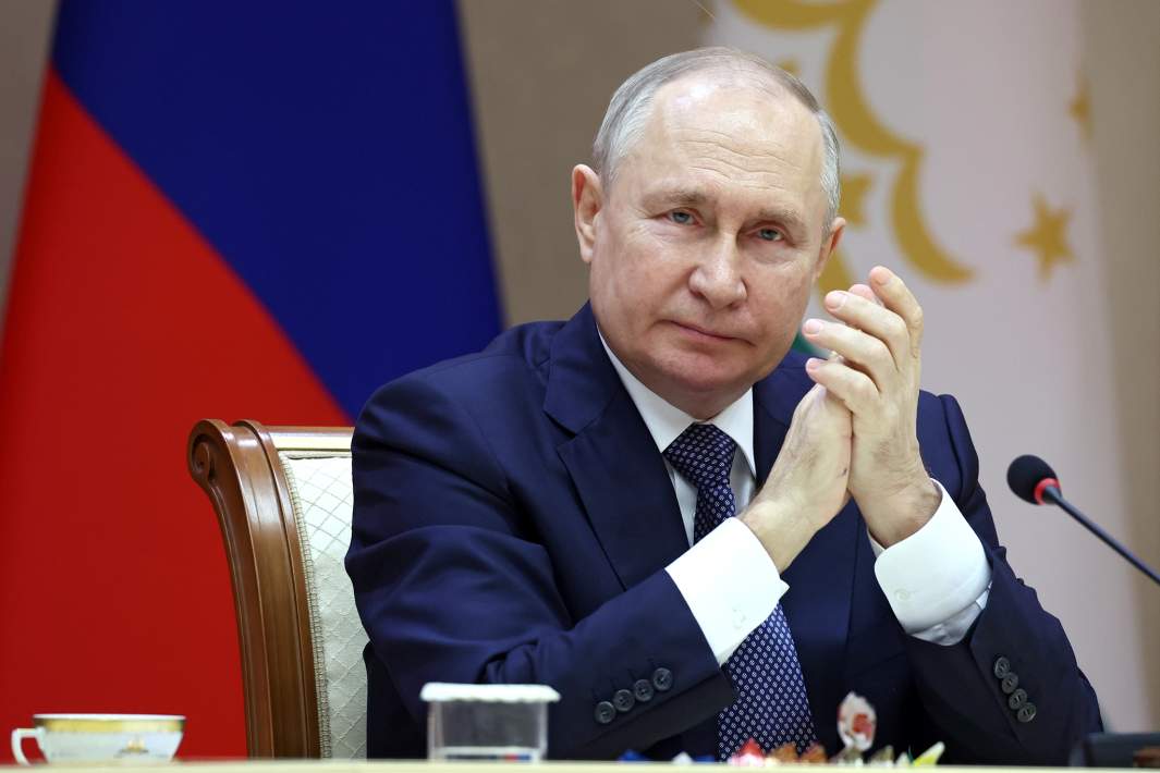 Владимир Путин на заседании Совета коллективной безопасности Организации Договора о коллективной безопасности в Минске
