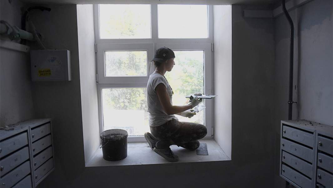 капитальный ремонт в подъезде