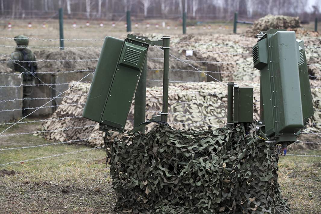 Модуль радиопомех «Поле-21» во время миротворческих учений «Нерушимое братство-2021» стран Организации Договора о коллективной безопасности на полигоне Казанского танкового училища. 2021 год