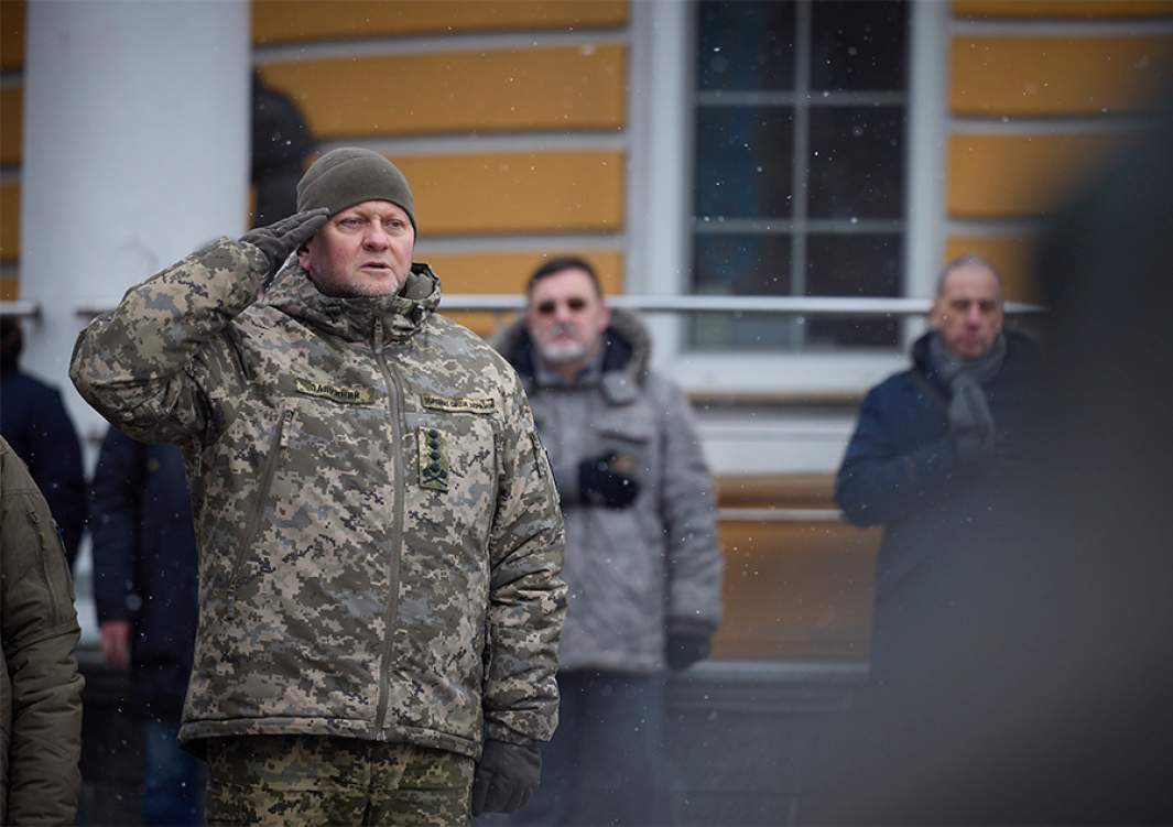 Главнокомандующий Вооруженных сил Украины Валерий Залужный