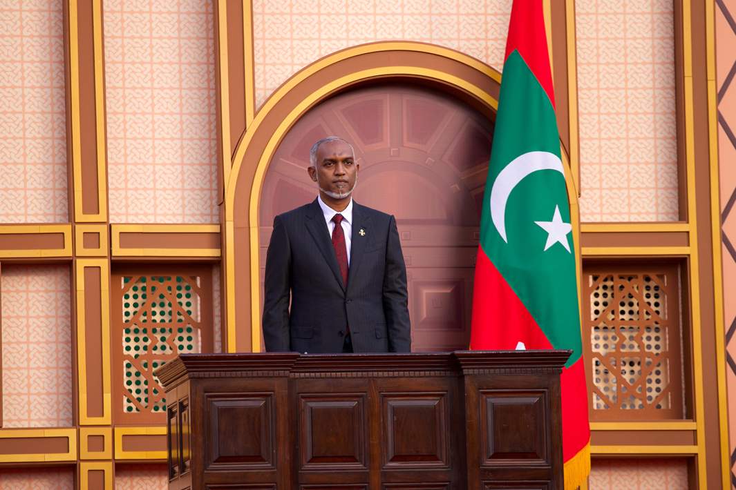 Президент Мальдивской Республики Мохамед Муиззу