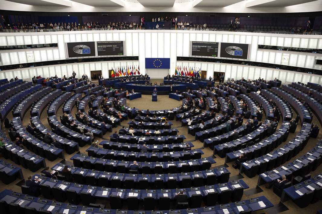 Заседание парламента ЕС