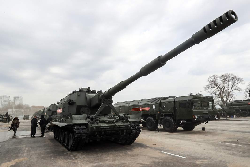 Самоходная артиллерийская установка "Коалиция-СВ" 