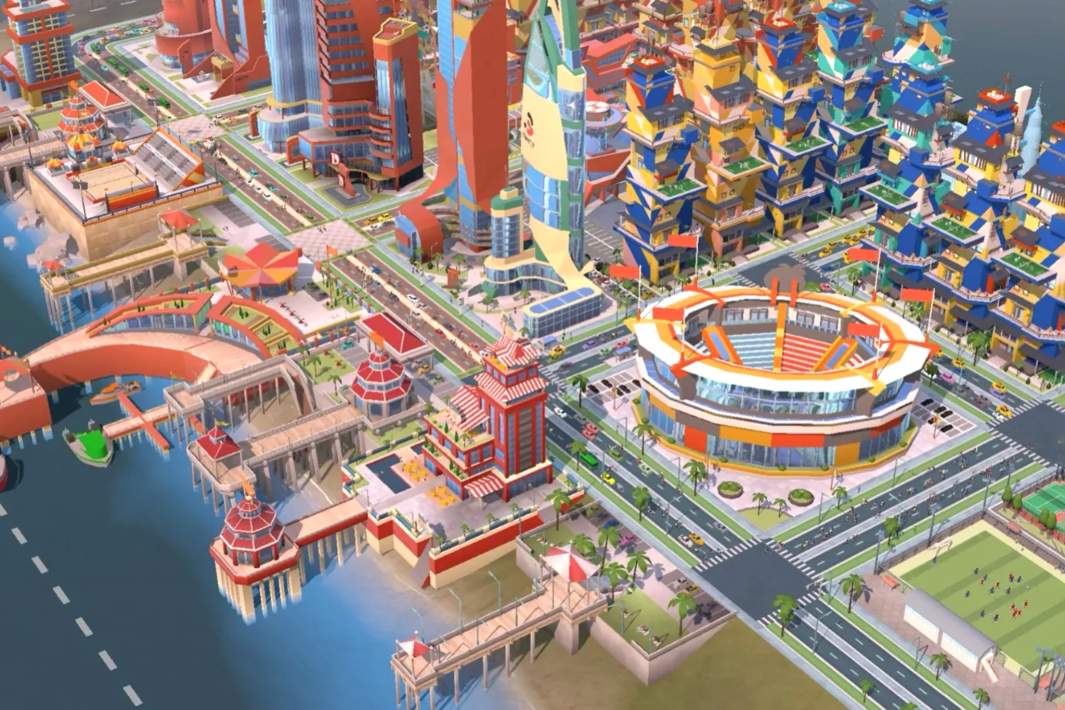 скриншот игры SimCity