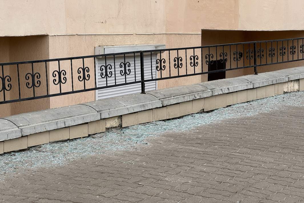 Последствия обстрела в Белгороде