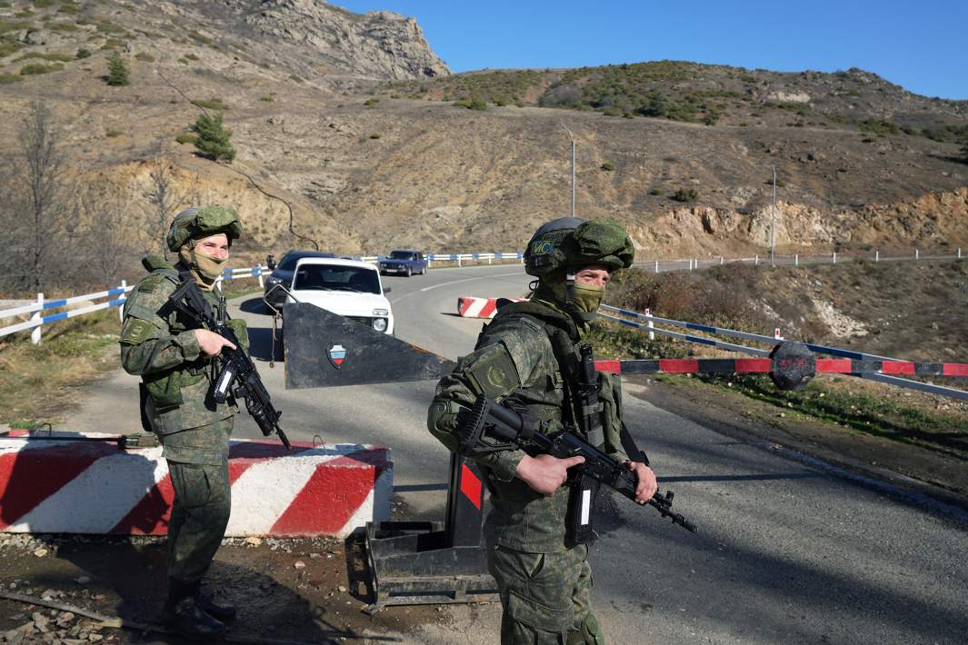 Fuerzas de paz rusas en Nagorno-Karabaj