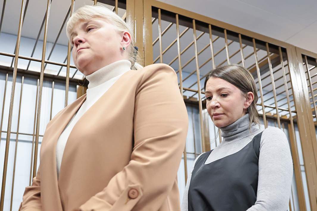 Елена Блиновская и ее адвокат Наталья Сальникова
