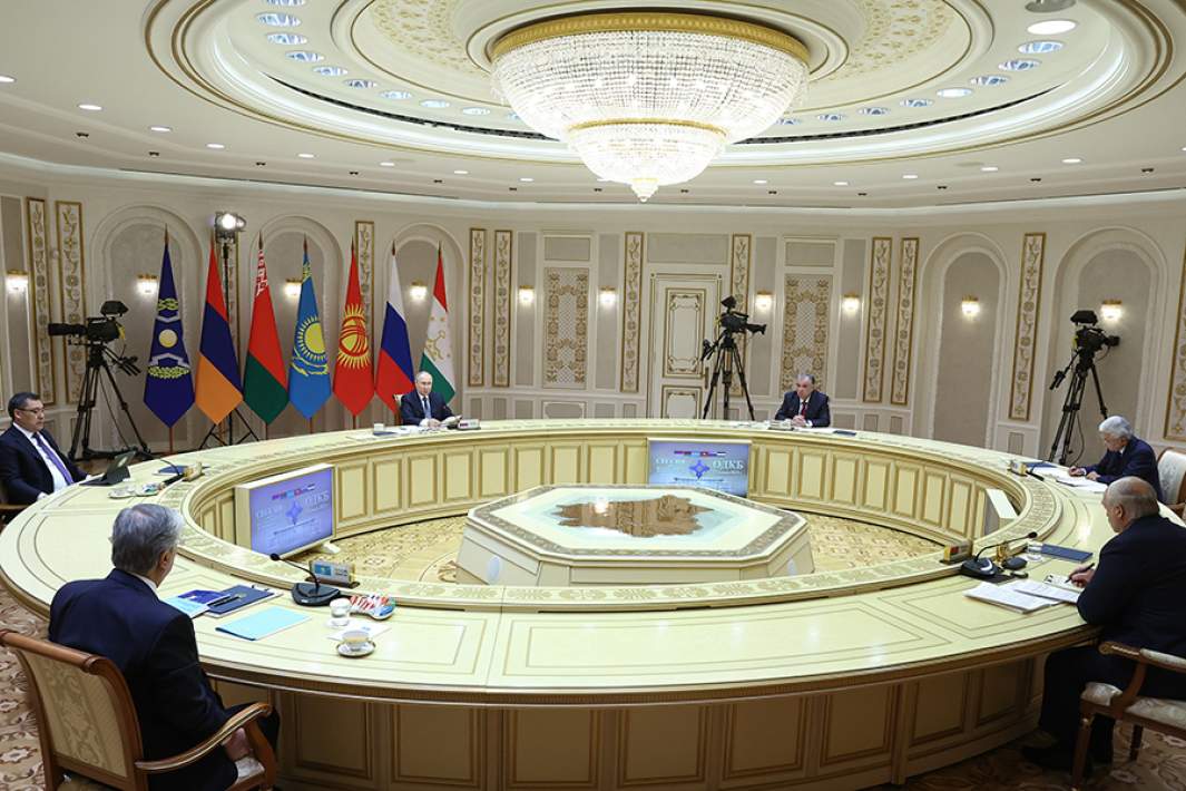 Заседания Совета коллективной безопасности ОДКБ в Минске
