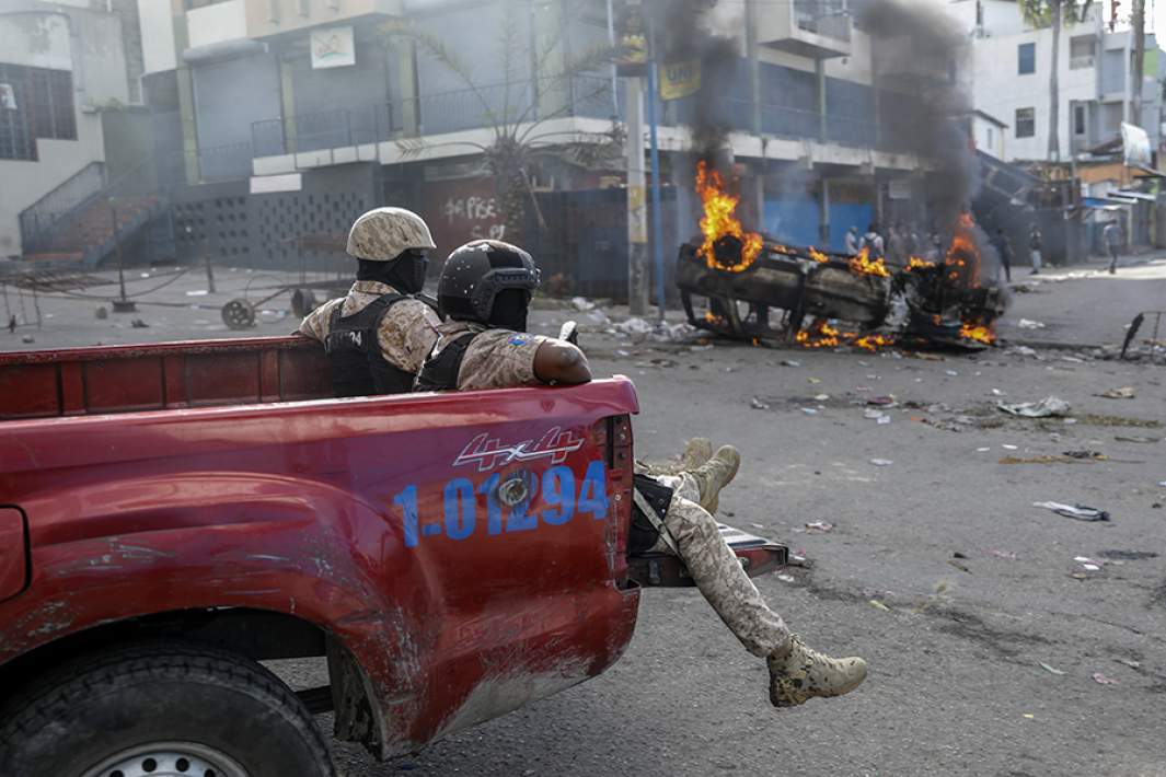 Антиправительственные протесты на Гаити