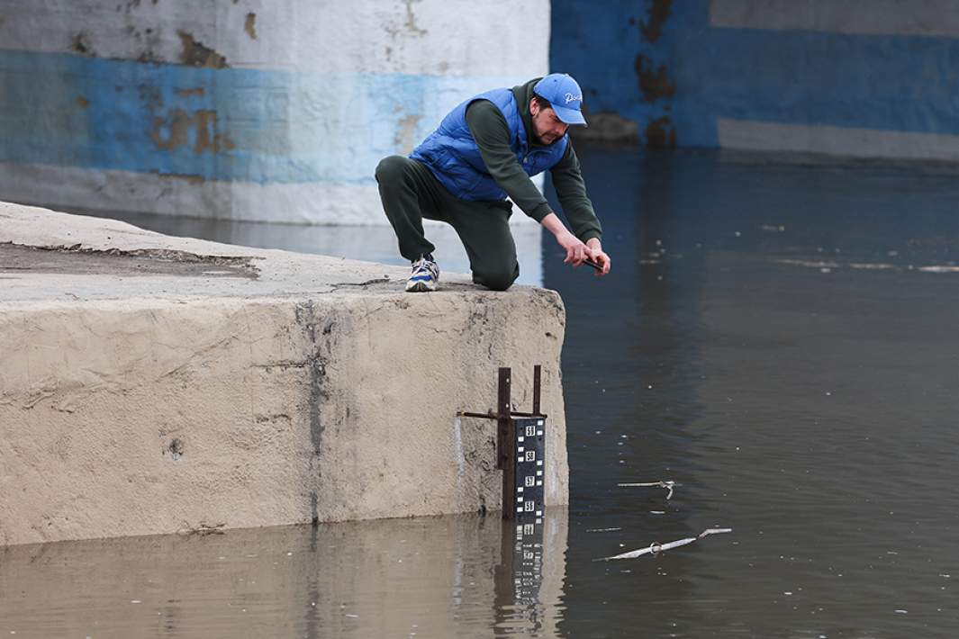 уровень воды