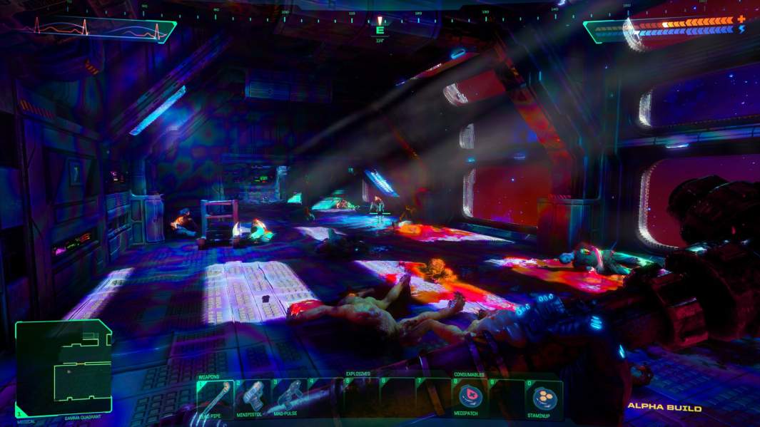 System Shock oyunundan ekran görüntüsü