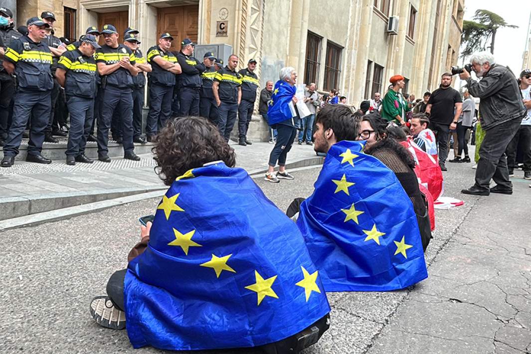 Протесты в Тбилиси