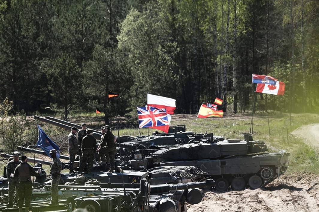 Учения танковых подразделений стран НАТО «CAT 24» в Латвии, 3 мая 2024 года
