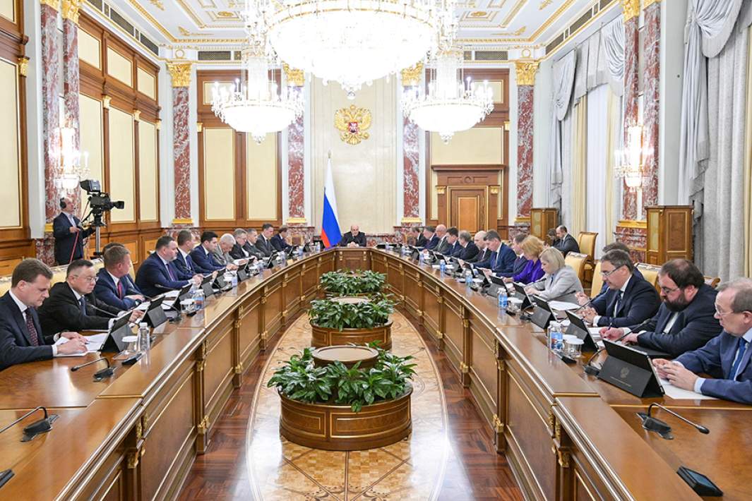 Заседание правительства РФ в Доме правительства РФ, 30 мая 2024 года