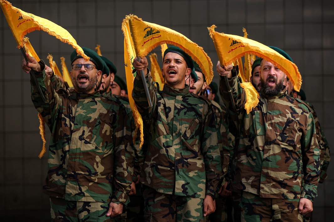 Бойцы «Хезболлы»