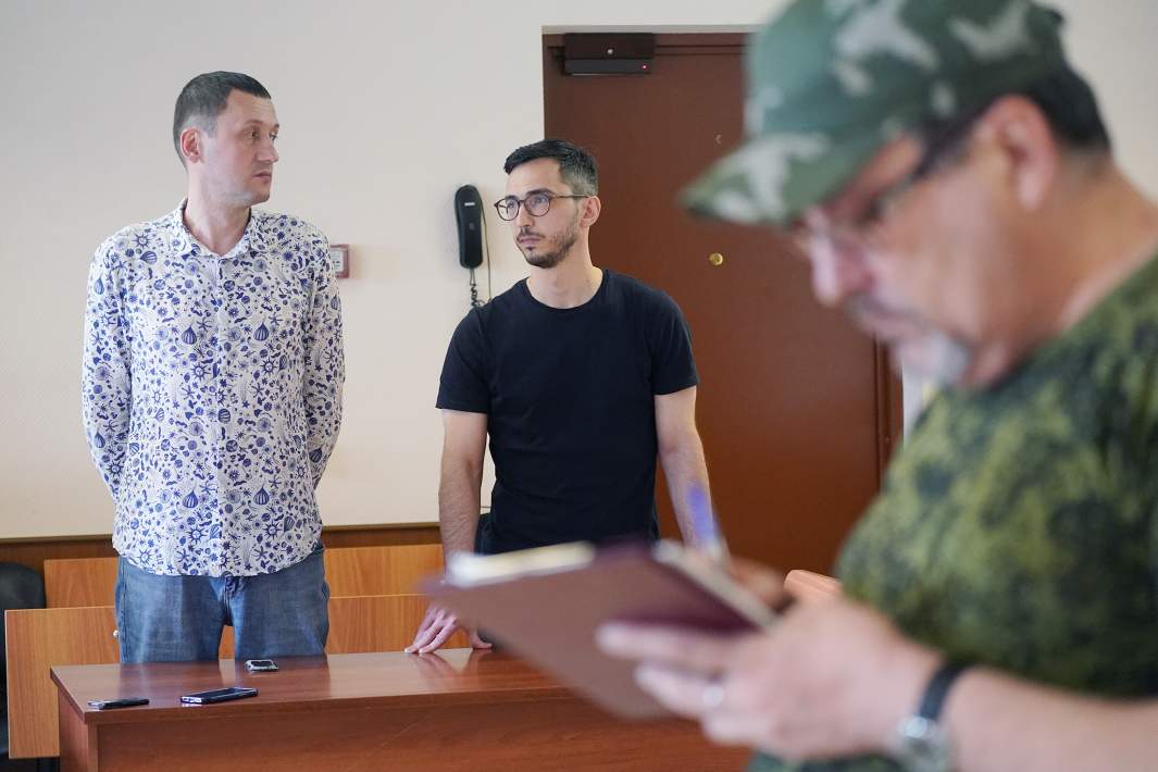 Ильнур Азмахунов в суде во время оглашения приговора