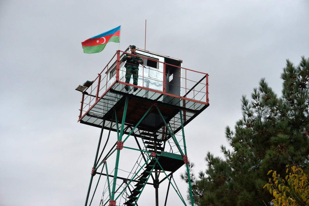 Азербайджанские пограничники